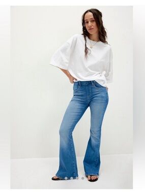 Free People Infinite Stretch Flare Jeans EUC